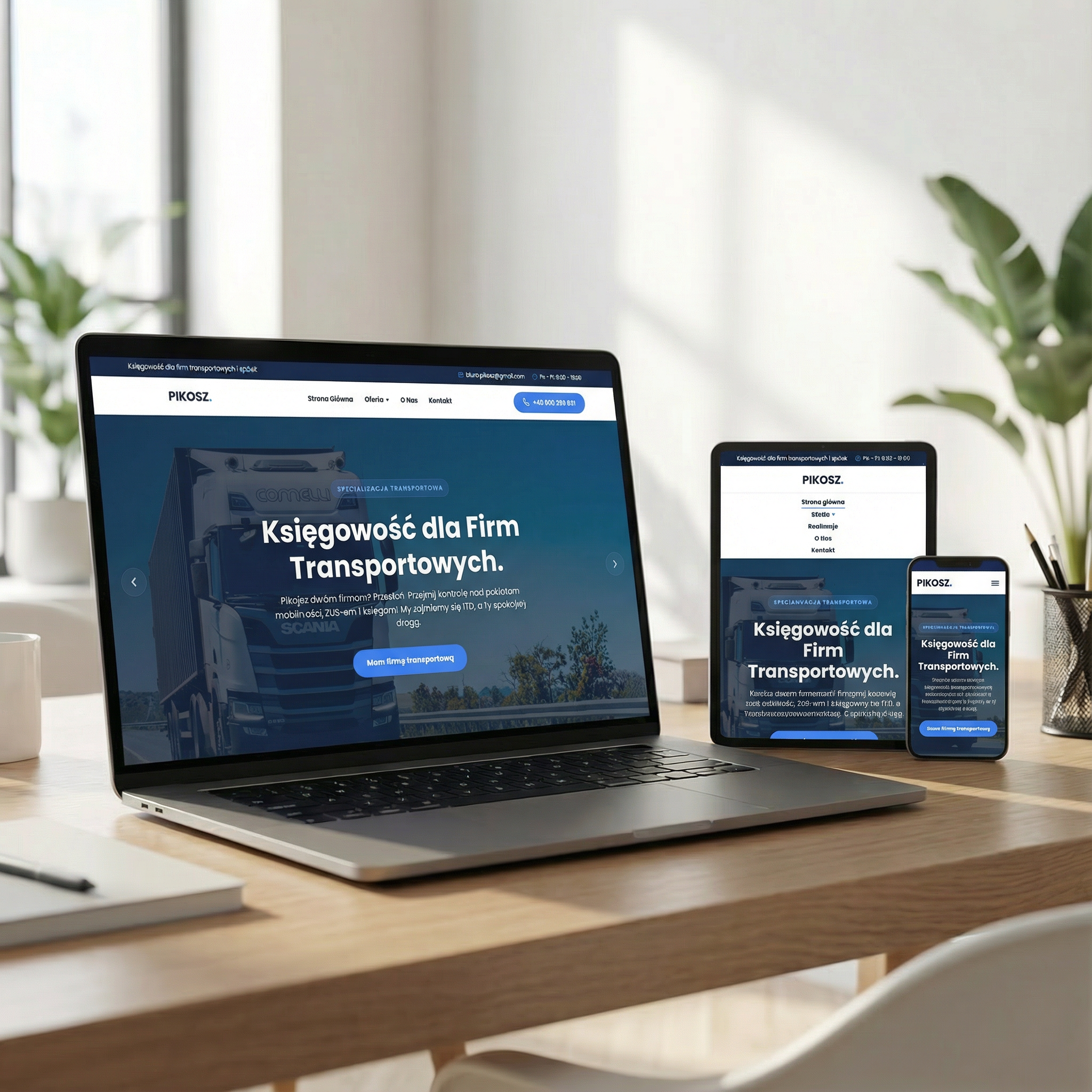 PIKOSZ Księgowość - strona firmowa